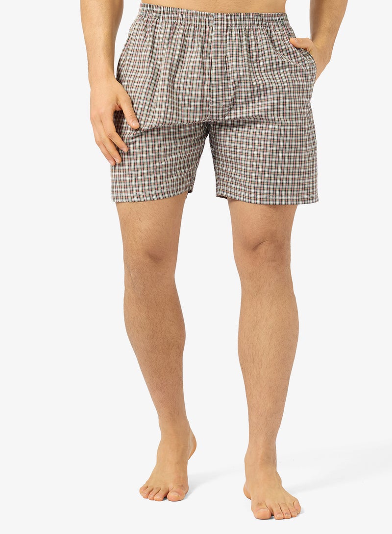 سفنتي فايف بيسيكس بوكسر منسوج عبوة من قطعتين - Image 1